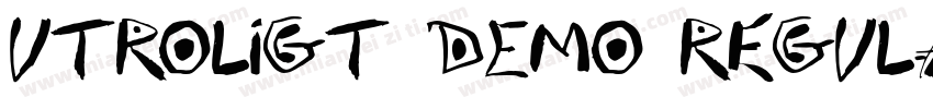 Utroligt DEMO Regula字体转换